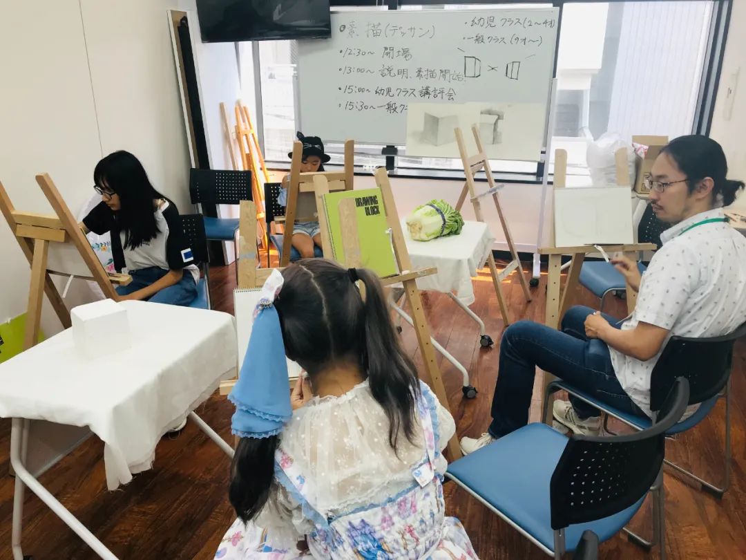 千代田美术丨少儿线上美术教室中期成果